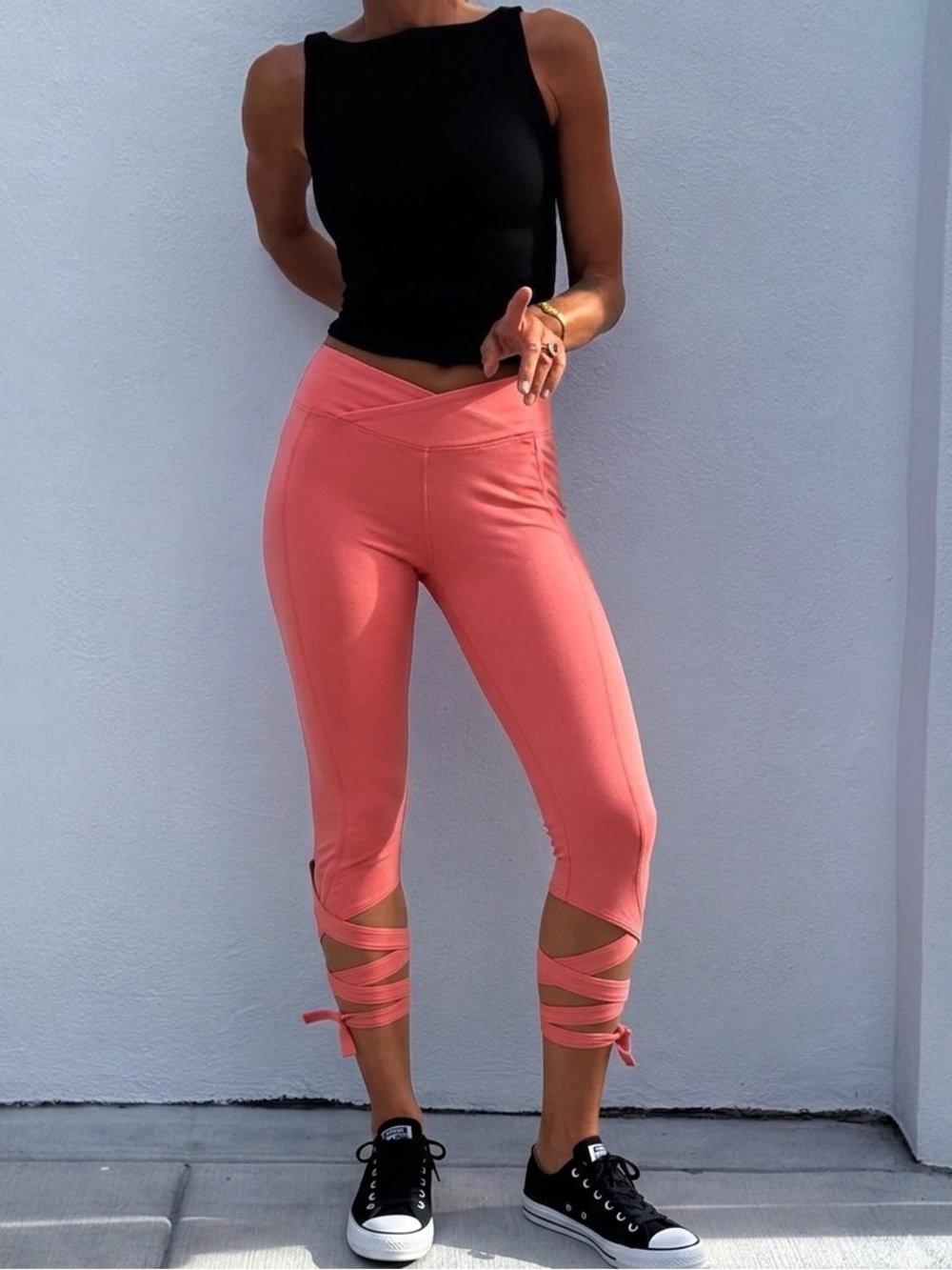 FP Movement by Free People yoga leggings in baby pink Size S​